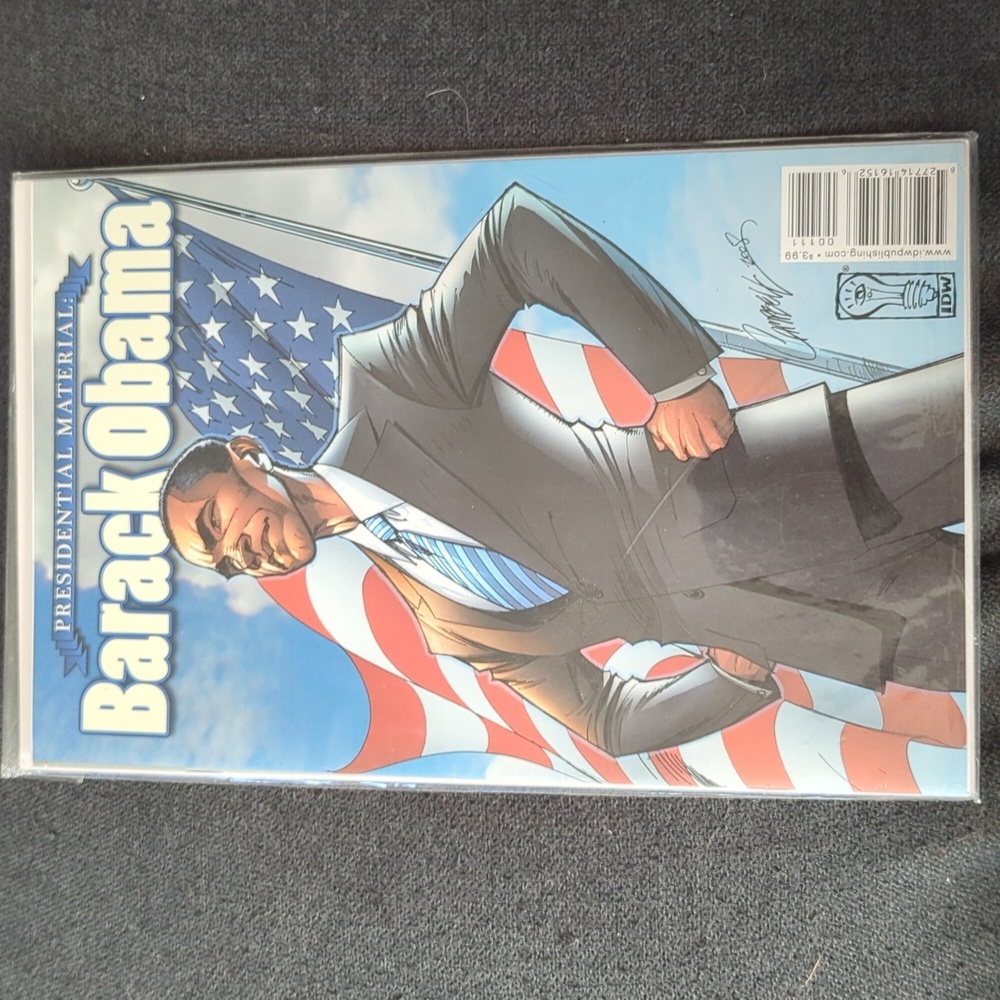 Final Price Barak Obama Comic Book